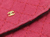 Chanel Classic Flap Card Holder on Chain Quilted Jersey