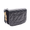 Chanel Mini Quilted Shiny Calfskin Messenger Bag Secondhand