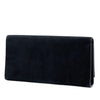 Saint Laurent Suede Monogram Kate Tassel Clutch Secondhand