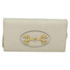 Secondhand Gucci Horsebit White Leather Bag