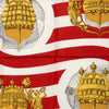 Hermès Chateaux D Arriere Silk Scarf 90 Secondhand
