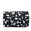 Chanel Medium Chevron Tweed Paint Splatter Double Flap Secondhand