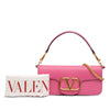 Valentino Medium Calfskin VLogo Loco Satchel Secondhand