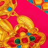 Chanel CC Gripoix Silk Scarf Secondhand