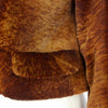 Marni Brown Fur Jacket - 2000s Second hand