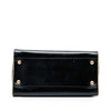 Prada Saffiano Vernice Open Pyramid Convertible Tote Secondhand