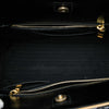 Prada Saffiano Vernice Open Pyramid Convertible Tote Secondhand