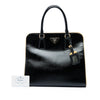 Prada Saffiano Vernice Open Pyramid Convertible Tote Secondhand
