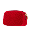 Secondhand Gucci Small GG Marmont Matelasse Velvet Crossbody