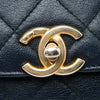 Secondhand Chanel CC Bicolor Quilted Calfskin Double Sided Flap