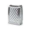 Chanel Quilted Metallic Calfskin North South Boy Flap Secondhand