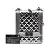 Chanel Quilted Metallic Calfskin North South Boy Flap Secondhand