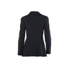second hand Chanel Spring 1997 Black Wool CC Button Skirt Suit- '90s