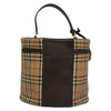 Secondhand Burberry Nova Check Beige Canvas Bag