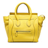 Celine Mini Drummed Calfskin Luggage Tote Secondhand