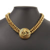 CC Medallion Chain Pendant Necklace - '10s Second-hand