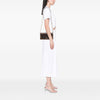 Burberry Metallic Woven Calfskin and Suede Flap Secondhand