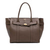 Mulberry Small Grained Calfskin Zipped Bayswater Satchel Secondhand