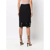 Chanel Black Silk Skirt - 2000s Second hand