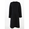 Mila Schön Black Wool Coat - '80s Second hand