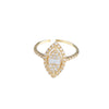 Secondhand Collection Privée 18k Yellow GOLD RING with diamonds