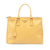 Prada Medium Saffiano Lux Galleria Double Zip Satchel Secondhand