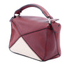 LOEWE Mini Bicolor Calfskin Puzzle Satchel Secondhand