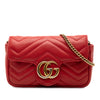 Gucci Mini GG Marmont Matelasse Leather Flap Crossbody Secondhand