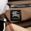 Burberry Supernova Check Coated Canvas Boston Bag Secondhand