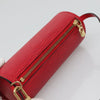 Secondhand Louis Vuitton Papillon Red Leather Bag