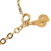 Dior Gold Plated CD Logo Pendant Necklace Secondhand