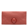 Bottega Veneta Nappa Intrecciato Turn Lock Clutch Secondhand