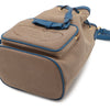 Prada Canvas Canapa Logo Bow Drawstring Bucket Secondhand