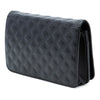 Secondhand Chanel CC Embossed Lambskin Diamond Wallet On Chain
