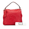 Secondhand Gucci Large Pebbled Calfskin Soho Convertible Hobo