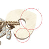 Chanel Gold Plated Rhinestone CC Logo and Heart Pendant Necklace Secondhand