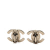 Secondhand Chanel CC Brass Turn Lock Clip On Earrings