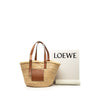 LOEWE Medium Raffia Anagram Basket Tote Secondhand