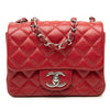 Chanel Mini Square Classic Caviar Single Flap Secondhand