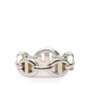 Hermès Sterling Silver Chaine d'Ancre Enchainee Ring Secondhand