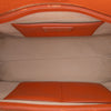 Prada Bicolor Saffiano Cuir Trimmed Canvas Satchel Secondhand