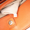 Prada Bicolor Saffiano Cuir Trimmed Canvas Satchel Secondhand