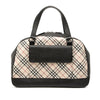 Burberry Nova Check Canvas Handbag Secondhand