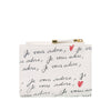 Dior Leather Je Vous Adore Heart Caro Dahlia Wallet Secondhand