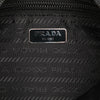 Prada Saffiano Trimmed Tessuto Wristlet Zip Pouch Secondhand