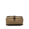Prada Leather Trimmed Canvas Canapa Logo Buckle Messenger Bag Secondhand