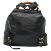 Secondhand Gucci Bamboo Black Leather Bag