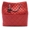 Chanel Quilted Lambskin In The Business North South Tote Secondhand