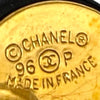 Secondhand Chanel CC Gold Plated Resin and Faux Pearl Drop Clip On Earrings