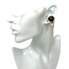 Secondhand Chanel CC Gold Plated Resin and Faux Pearl Drop Clip On Earrings
